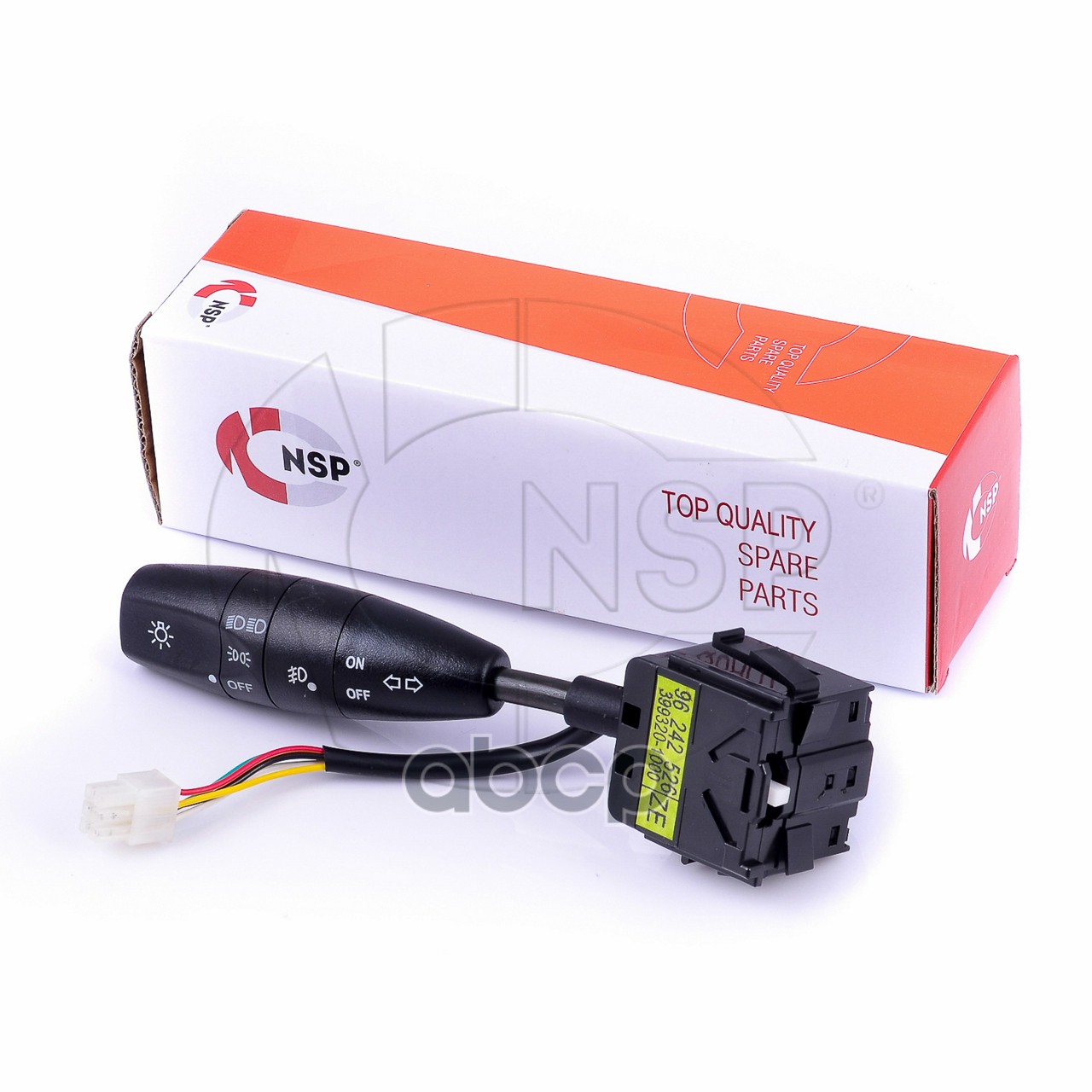 Переключатель подрулевой левый (с ПТФ) CHEVROLET Lanos NSP арт. NSP0196242526