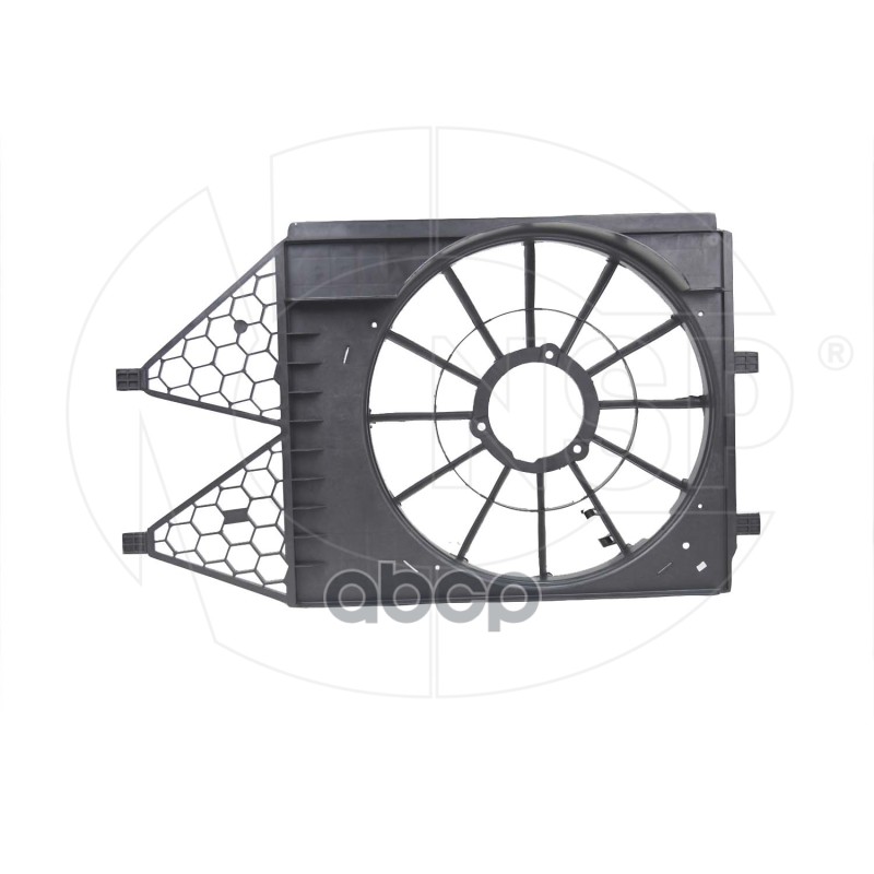 Диффузор вентилятора охлаждения ДВС SKODA Rapid NSP арт. NSP086R0121207