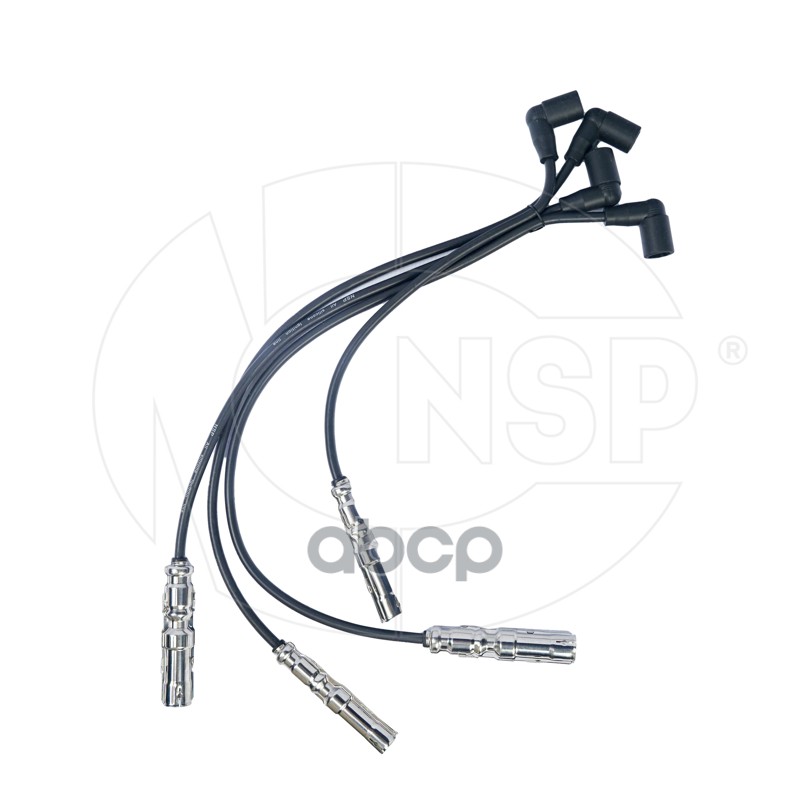 Провода высоковольтные VW Golf  Bora  Touran  AUDI A3  SKODA Fabia (к-кт  силикон) NSP арт. nsprs73n15