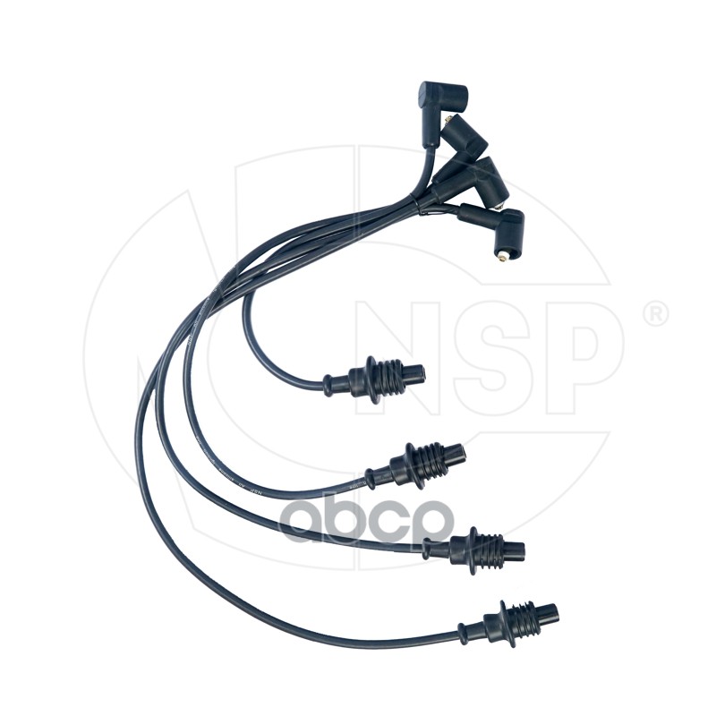 Провода высоковольтные PEUGEOT 306,406,BOXER/CITRO?N Jumper,Berlingo (к-кт, силикон) NSP арт. NSPRS73N7