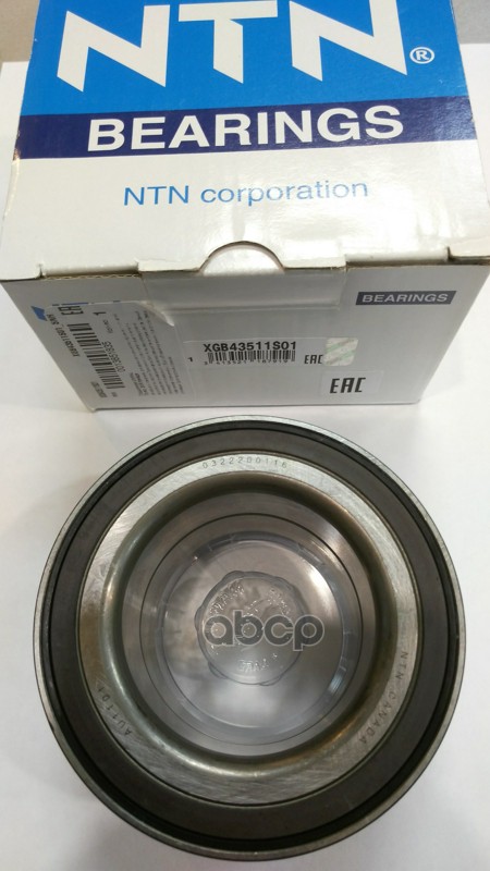 Подшипник Ступичный | Перед | NTN-SNR арт. XGB43511S01