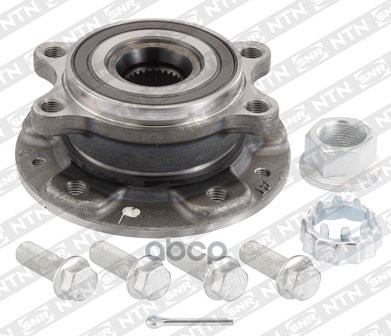 Ступица передняя в сборе L=R NISSAN QASHQAI/RENAULT KADJAR SNR R155.119 NTN арт. R155.119