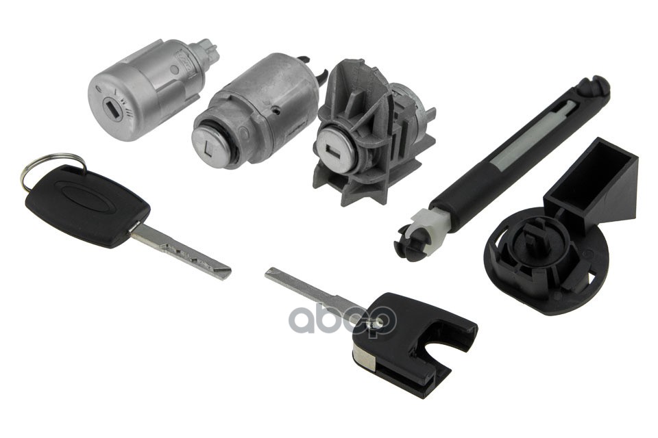 Комплект Личинок Замка Зажигания, Капота, Водит. Двери 2 Ключа И Тяга Замка Капота Ford Focus 2 Nty Ezcfr087 NTY арт. EZCFR087