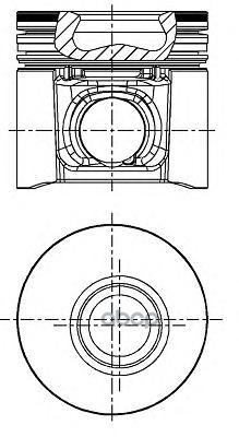 Поршень Двс Fiat Ducato 2.8Td 8140.23 =94.4 2.5X2x2.5 +0.60 96> NURAL арт. 87-122208-10