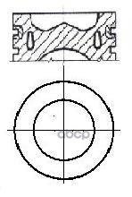 Поршень в комплекте Fiat Ducato   Iveco Daily II  III NURAL арт. 87-138000-10