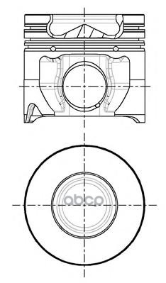 Поршень в к-те Ford 2.4 TDCi NURAL арт. 87-148100-10