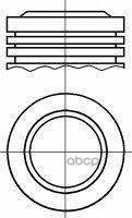 Поршень В К-Те Ford Focus  Focus Ii  Fiesta 1.4 NURAL арт. 87-426100-00