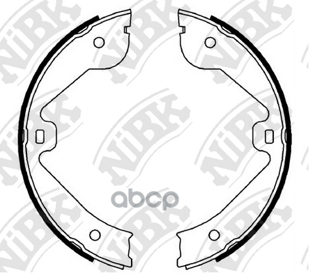 Колодки стояночного тормоза VW TOUAREG 2003-2010 FN0638 NiBK арт. FN0638