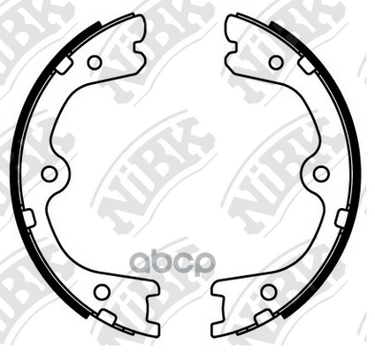 Колодки Стояночного Тормоза Ni Murano 3.5 2003 - 2008 Fn22002 NiBK арт. FN22002