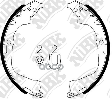 Колод. Торм. Бар. Nibk Fn33001 NiBK арт. FN33001