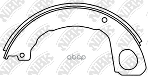 Колодки тормозные барабанные [Pr] TO Dyna/Toyoace 4.1L 04-  4.9L XZU413/423 04-06  MI Canter FD70A 0 NiBK арт. fn4466