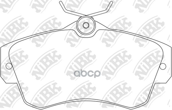 Колодки Тормозные Дисковые Pn0154 NiBK арт. PN0154