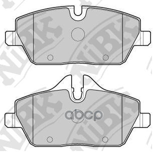 Колодки тормозные дисковые NiBK арт. PN0508