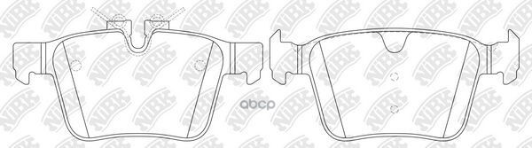 Колодки тормозные дисковые NiBK арт. PN0650