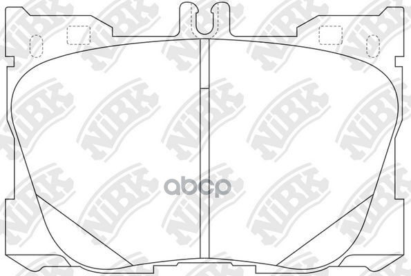 Колодки передние MB W205/W213/GLC(X253) NIBK PN0695 NiBK арт. PN0695