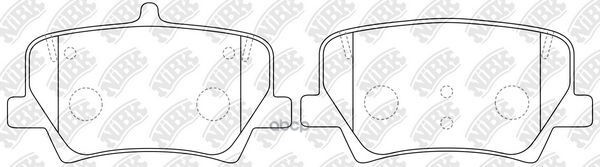 Колодки тормозные дисковые NiBK арт. PN0776
