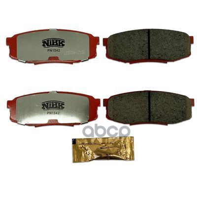 Колодки тормозные дисковые задние Perfomance NiBK арт. PN1542S