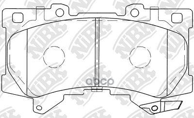 Колод. торм. диск.  TOYOTA LAND CRUISER 300 NiBK арт. pn1543