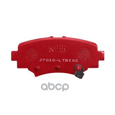 Колодки тормозные дисковые Perfomance NiBK арт. PN25004S