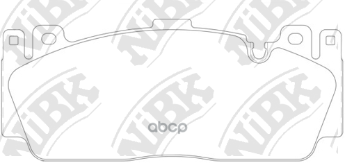 К-Т Торм. Колодок Fr Bmw 5(F10) 11-, 6(F12) 12- NiBK арт. PN32001