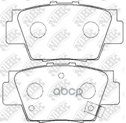 Колод. Торм. Диск. Nibk Pn8307 NiBK арт. PN8307