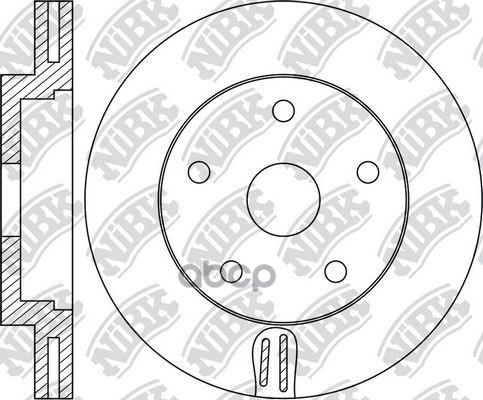 Диск Тормозной Передний Subaru Legacy/Impreza/Outback 14-> /Vent D=316Mm Nibk Rn1690 NiBK арт. RN1690