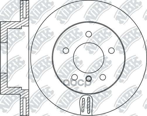 Диск тормозной NiBK арт. RN1717