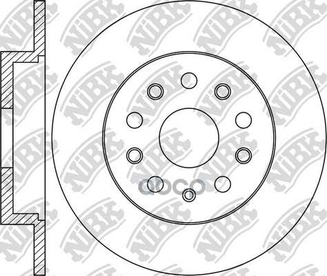 Диск тормозной NiBK арт. RN1735