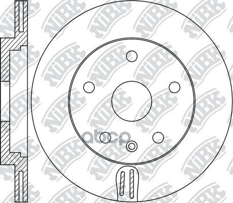 Диск тормозной NiBK арт. RN1930