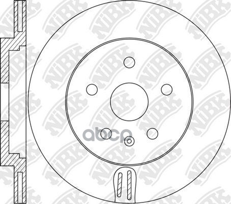 Диски Тормозн. Nibk Rn1953  Volvo Xc90 Ii (256) NiBK арт. rn1953