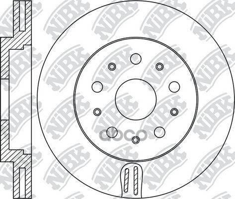 Диск тормозной RN2030 NiBK арт. RN2030