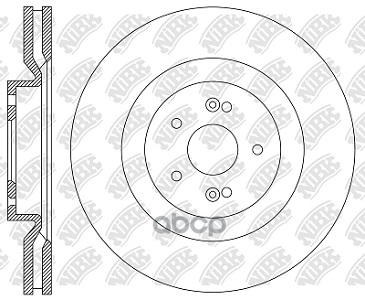 Диски тормозн. NiBK RN2305 NiBK арт. rn2305