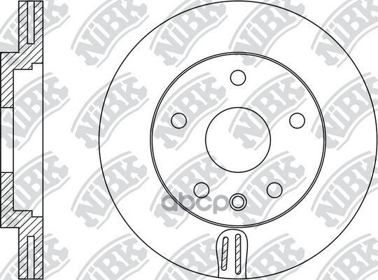 Диск тормозной OPEL ASTRA 2010 RN34003 NiBK арт. RN34003