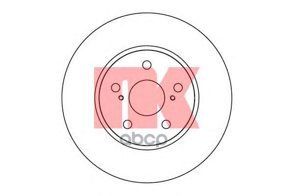 Диск Тормозной 204592 Nk арт. 204592