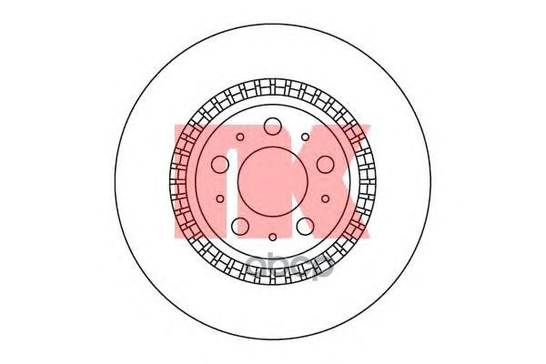 Диск Тормозной  Задний Nk арт. 204852