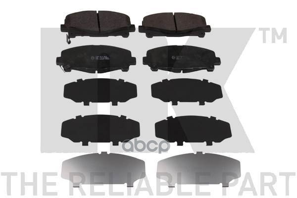 Колодки Тормозные Дисковые Honda Accord 08- Nk арт. 222643
