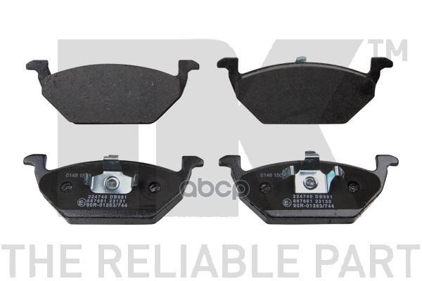 Колодки Тормозные Дисковые A/Sea/Sko/Vw 96- Nk арт. 224740