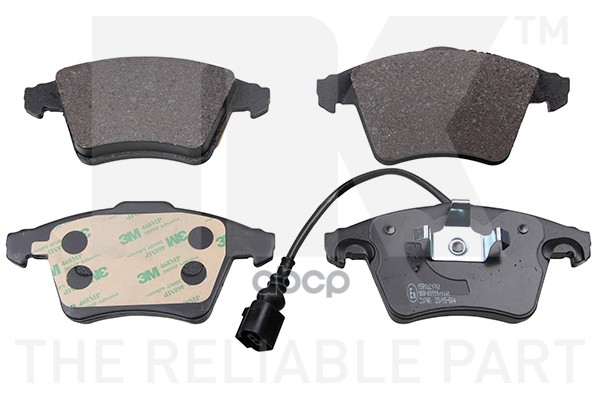 Колодки Тормозные Дисковые 224761 Nk арт. 224761