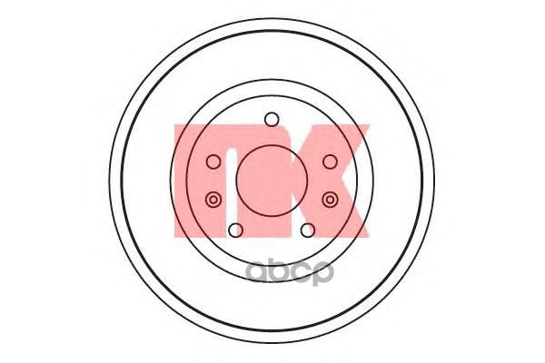 Барабан Тормозной Landrover Freelander 00-06 Nk арт. 251213