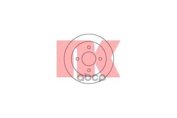 Барабан тормозной Micra ab 00 Nk арт. 252210