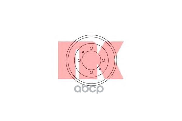 Барабан тормозной M.Car./ Spa. ab 95 Nk арт. 253010