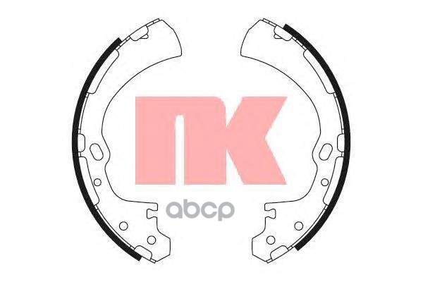 Колодки тормозные барабанные URV/VAn/Terra 82- Nk арт. 2722510