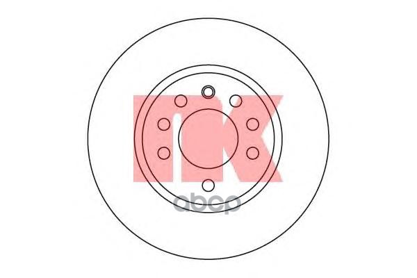 Диск Тормозной С Аллюминиевым Покрытием 313630 Nk арт. 313630