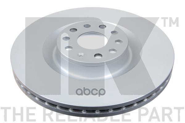 Диск тормозной с антикорозийным покрытием A/VW 03- Nk арт. 314786
