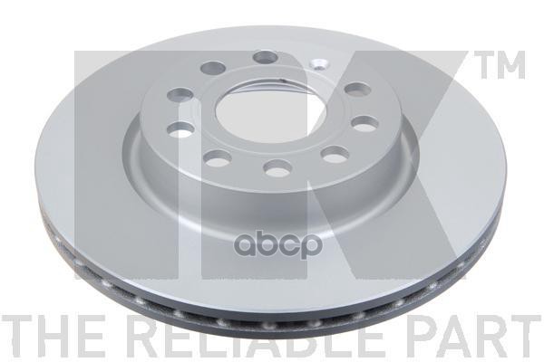 Диск тормозной с антикорозийным покрытием Audi A3  03- Nk арт. 314787
