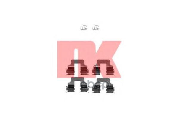 Комплект Монтажный Торм. Колодок Opel Astra  Alfa Romeo  Bmw 1 97- Nk арт. 7910245