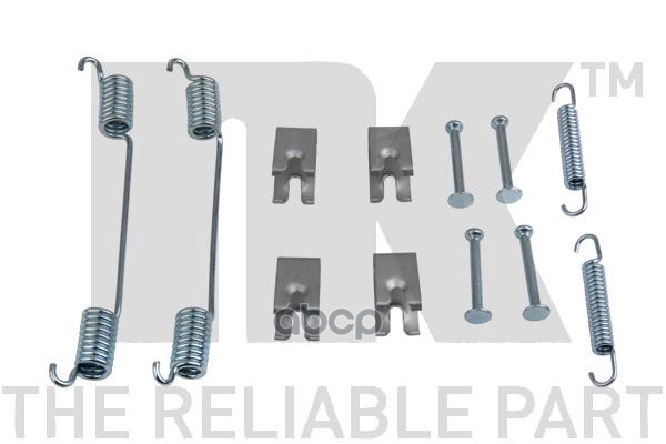 Комплект Монтажный Торм. Колодок Citroen  Fiat  Peugeot 02- Nk арт. 7919836