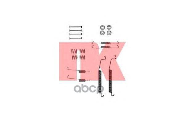Комплект Монтажный Торм. Колодок Renault  Peugeot  Citroen 91- Nk арт. 7937830
