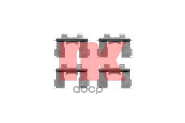 Комплект монтажный тормозных колодок Nk арт. 7952630