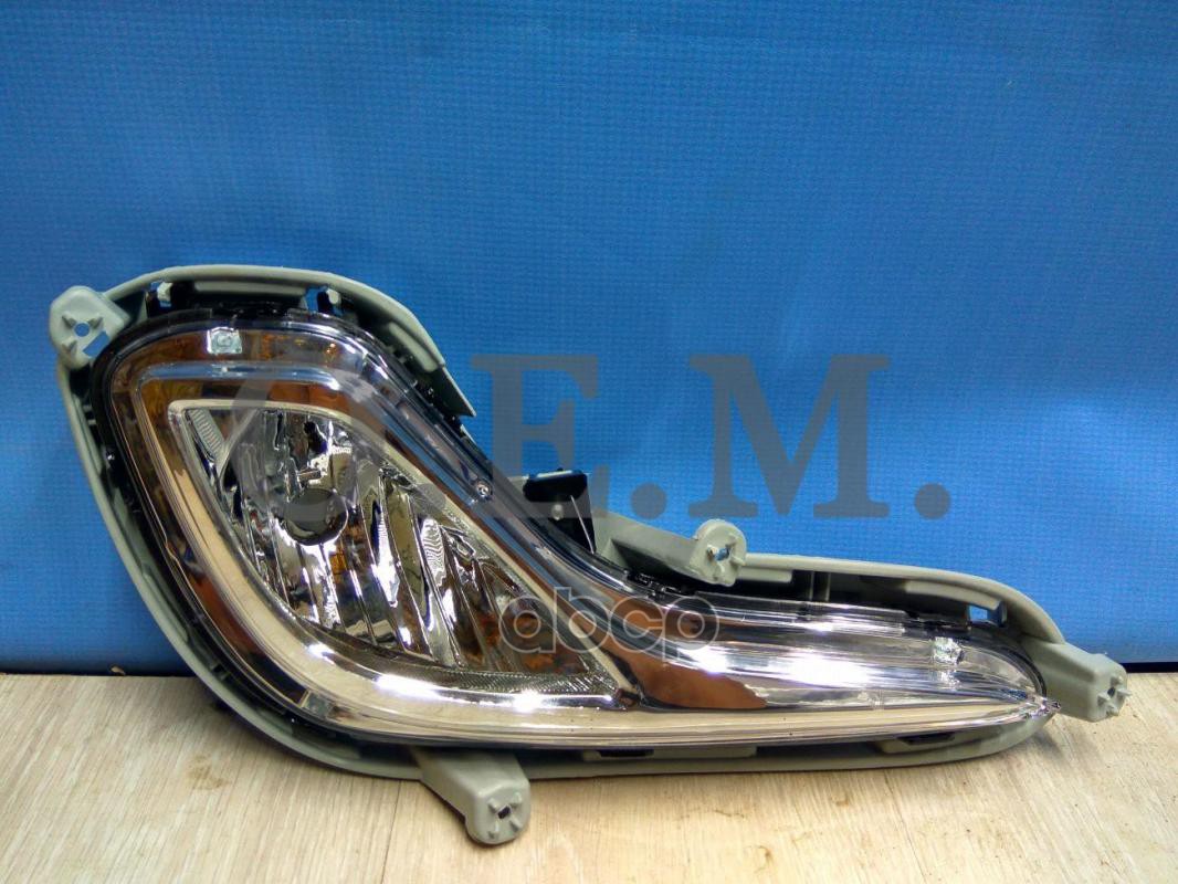 Фара противотуманная правая Hyundai Solaris 1 2011-2014 O.E.M. арт. OEM0001PTFPR